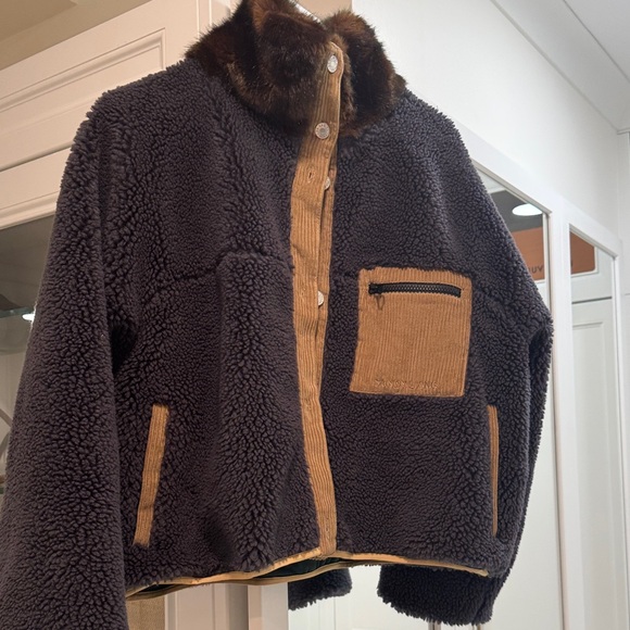 Sandy Liang women’s dough jacket in a gorgeous charcoal color - Picture 3 of 4